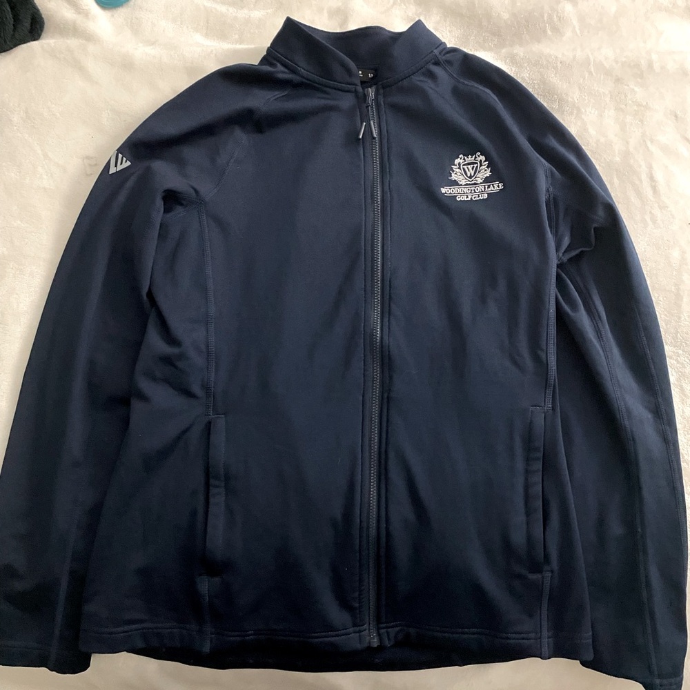 Zip up golf course jacket